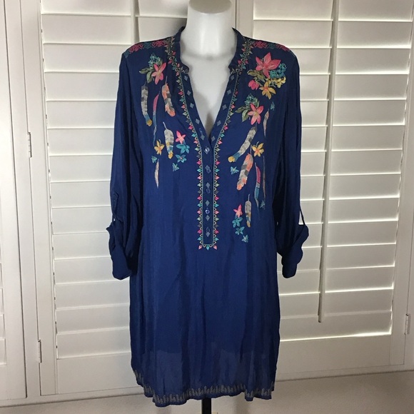 Johnny Was tunic - Picture 1 of 8
